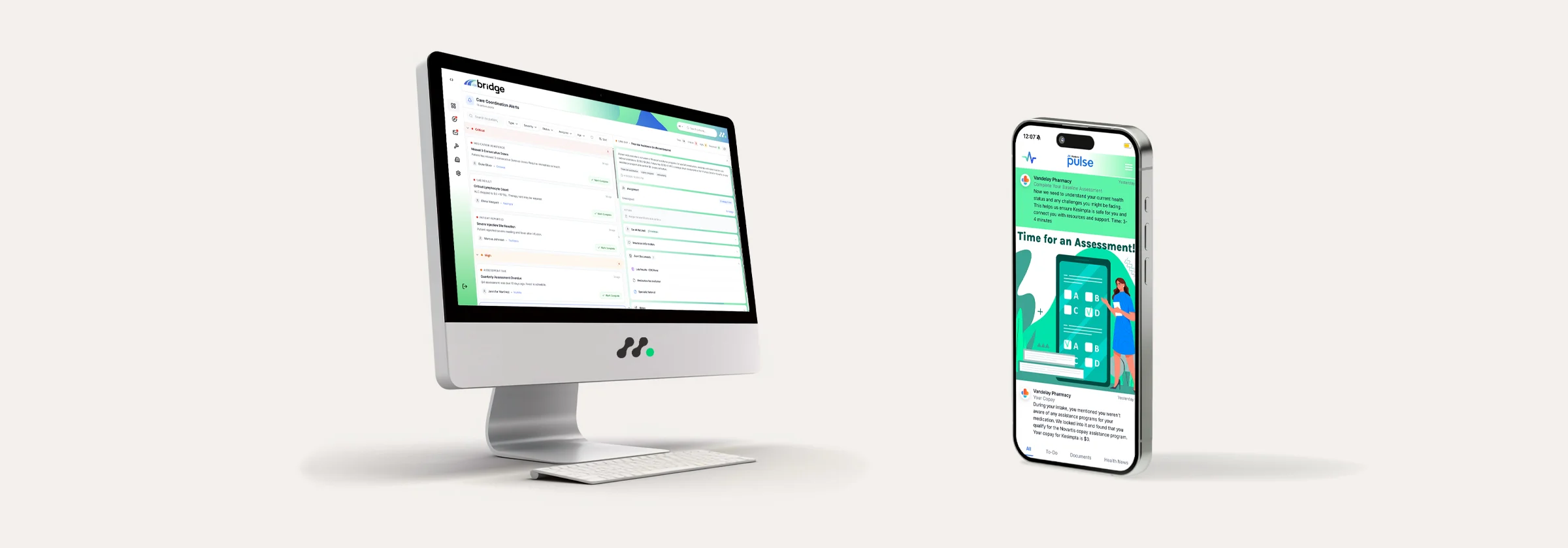 Medesto Health platform — Bridge and Pulse clinical intelligence tools